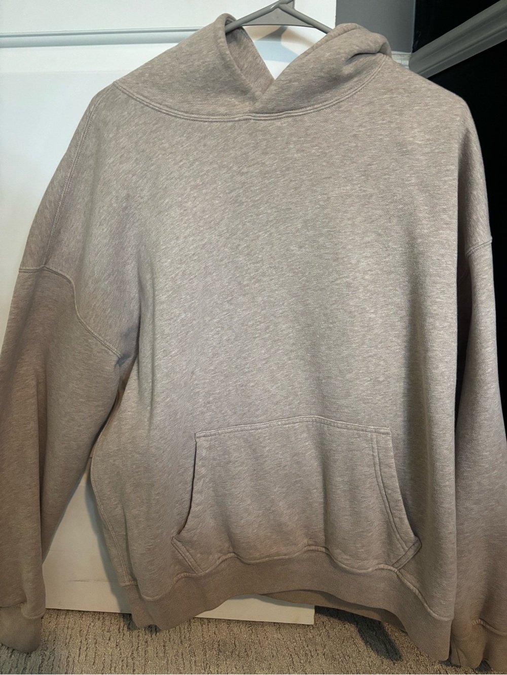 Classic Men’s Grey/brown Hoodie Sweatshirt - Abercrombie